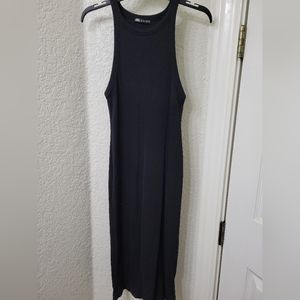 Zara ribbed midi dress - L